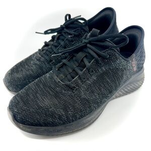 Skechers Slip Ins Ultra Flex 3.0 New Arc Hands Free Sneakers Black Size 10 Mens